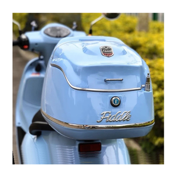 Sym Fiddle150 Retro Tailbox / Tail Box Trunk pour la charge de l'étagère arrière