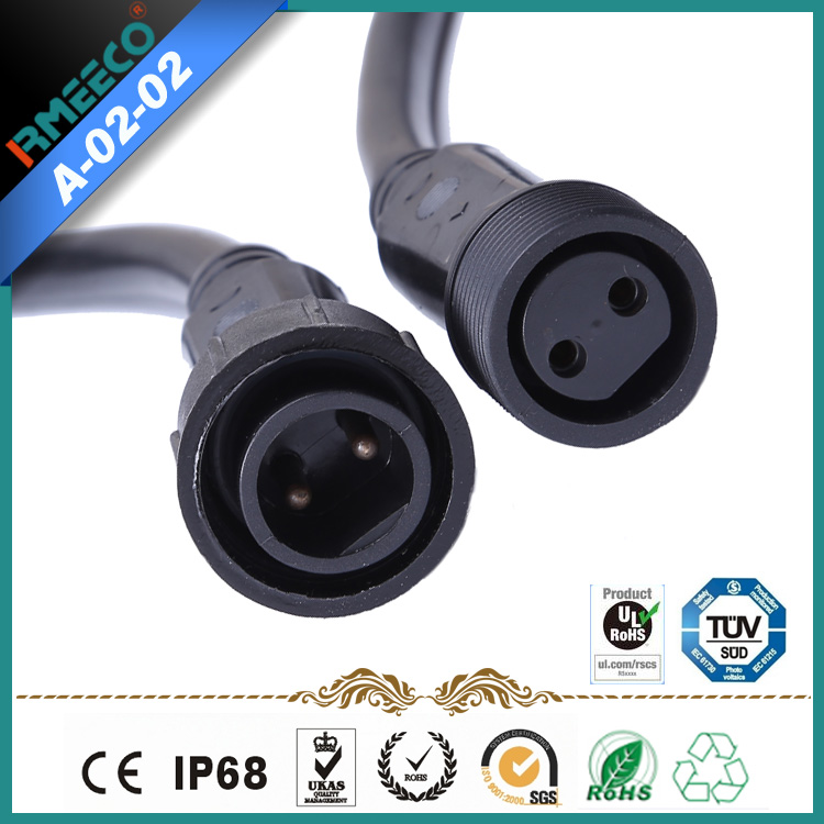 Waterproof Cable Connector 2pins