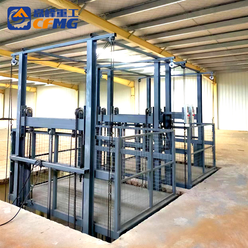 Customized Warehouse Cargo Lift Platform - CFMG Electric Goods Lift for