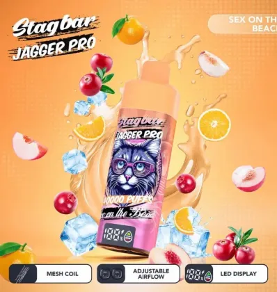 Stagbar jagger 40k vape EU Warehouse