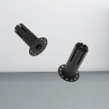 LED Spotlight Trimless kerek alumínium 2W süllyesztett lefelé