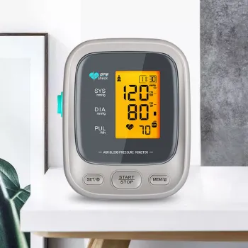 LCD Portable Arm Blood Pressure Monitor