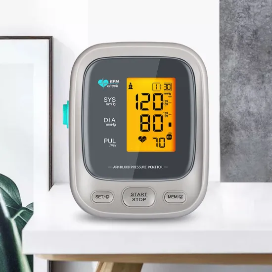 LCD Portable Arm Blood Pressure Monitor