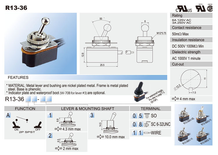 Toggle Switches