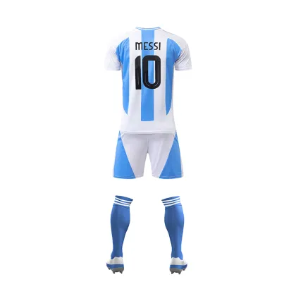 Private Label Customization Retro Soccer Jerseys MESSI T-shirt