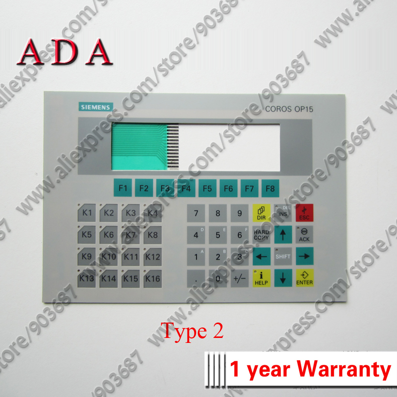 Membrane Keypad Switch for 6AV3515-1MA01 6AV3515-1MA00 6AV3515-1MA30 6AV3515-1MA20 6AV3515-1MA22 6AV3515-1MA32 OP15 Keyboard
