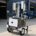 Diesel light tower for emergency lighting