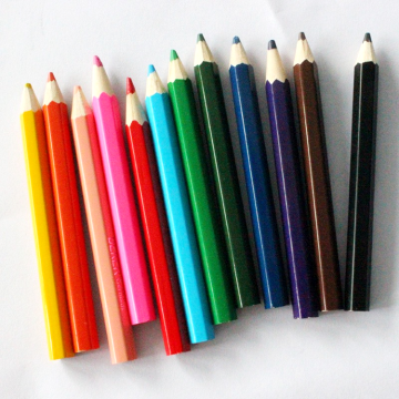 Customized Mini Wooden Pencil Set with Logo for Kids