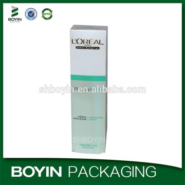 STE structure custom paper cosmetic box for essence