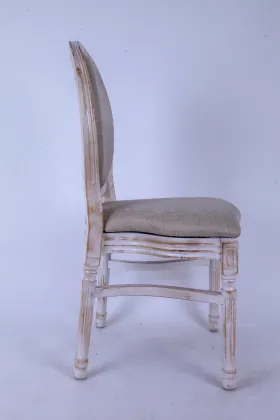 Stackable Luxury New Design Wooden Wedding Home French Louis Chair