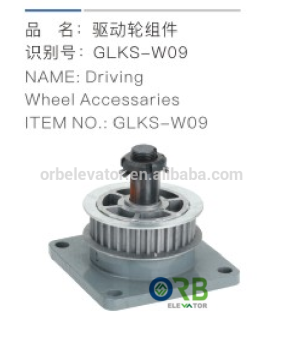 Elevator door operator driving roller assamble