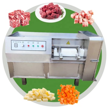 Dicer de carne eléctrica industrial para carne de cerdo congelada y carne de res