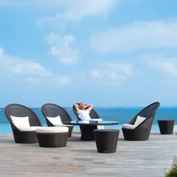 High End Rattan Garden Patio Sofa Set for Hotels