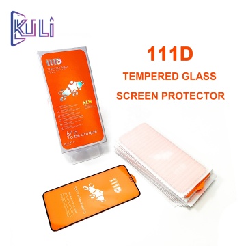 KULI 111D Tempered Glass Screen Protector for iPhone 11/12/13/14 Pro Max