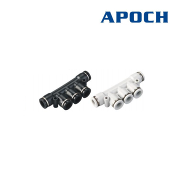 APK সিরিজ মাল্টি-পোর্ট ইউনিয়ন বায়ুসংক্রান্ত দ্রুত ফিটিং