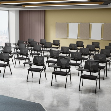 Premium Steel Chrome Finish School Table Training Chair with Right Handed Tablet Arm" 

However, to better fit the context and common search engine optimization practices, you might consider:

"Chrome Finish Steel Training Room Chair with Right Handed Tab