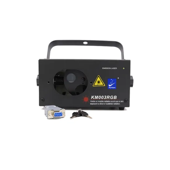 BigDipper 2020 new product KM003RGB RGB motor laser light with interlock for dj disco