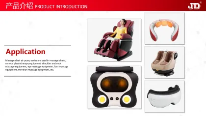 JD CE ISO Massage Chair Air Pump for Cervical Physiotherapy Equipment
