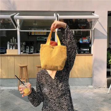 Custom Printed Blank Simplicity Portable Cotton Tote Bag