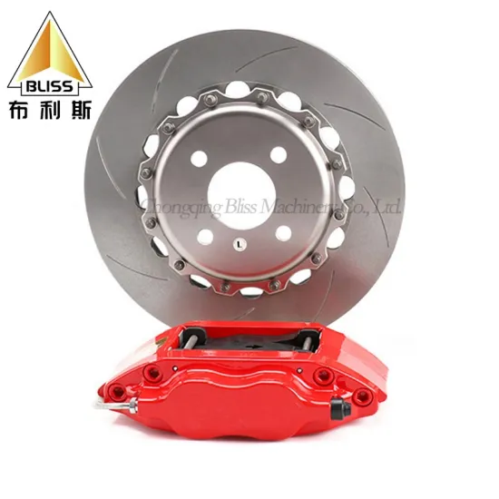 M-RACE Big Brake Kits Customizable Discs 7600 4-Pot Piston Racing Calipers