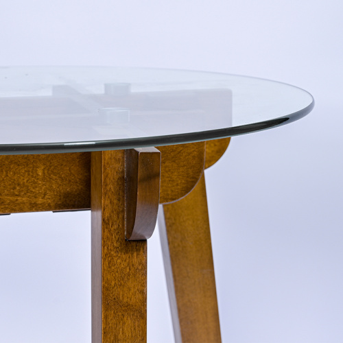 Glass Coffee Table With Magazine Rack