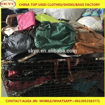 Dongguan factory stock second hand used bags in bales export to West Africa