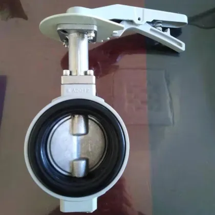 High Quality KITZ Butterfly Valve: Aluminum Body Soft Sealing Wafer Type