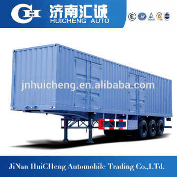 60T enclosed sidewall box semi trailer for sale