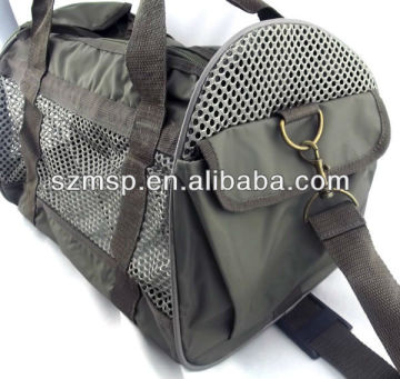 Comfortable nylon mesh pet carier bag for dog and cat