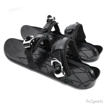 1 Pair Winter Snowboard Ski Boots Waterproof Snowfeet Attach To Boots With Bindings Fits All For Skier Portable Skiing Shoes