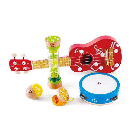 Mini Band Hot Selling Wooden Kids Percussion Musical Toy Set
