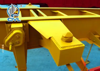 2axles semi trailer of sinotruk cimc