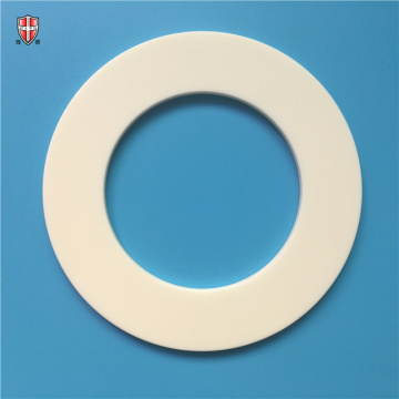 anillo de brida de cerámica de alúmina aislante resistente a la corrosión