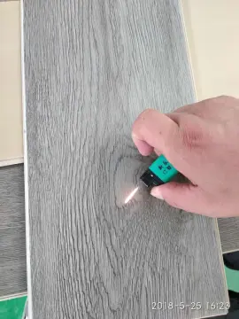 eco-friendly rigid click lock Vinyl flooring tile