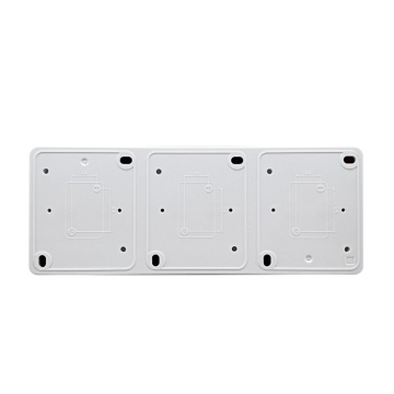 Waterproof Double Schuko Power Outlet With Shutter Switch