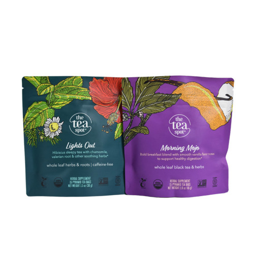 Sustainable Tea Pack Bio Loose Leaf Tea Pouch