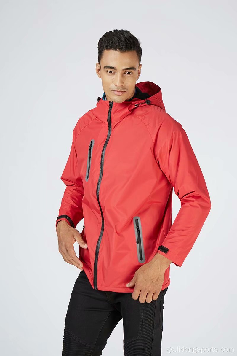 Cótaí Windproof Windproof Breathable Seaicéid Allamuigh