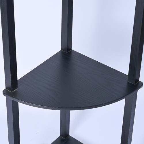 Wooden Fan Shelf Lamp for Modern Living Room