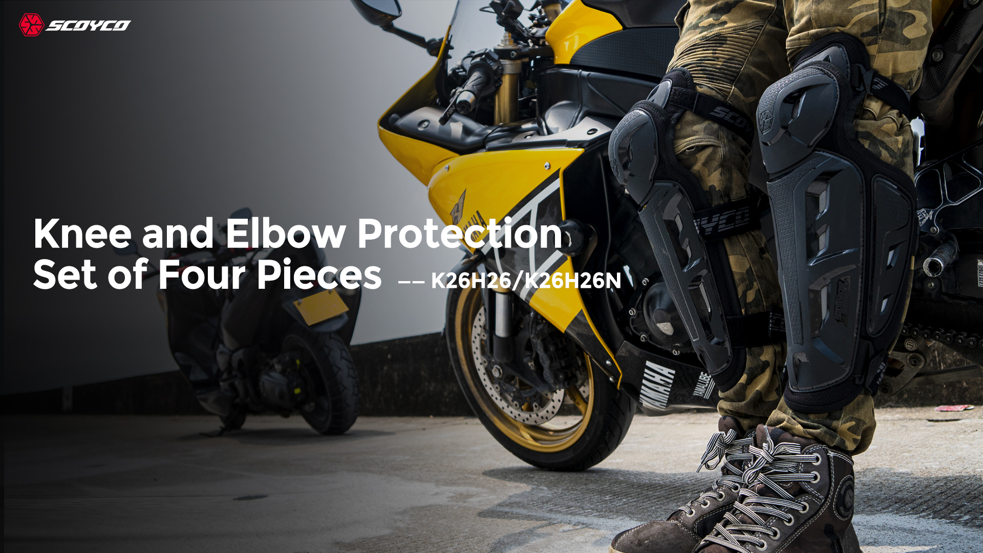 motorcycle elbow and knee pads