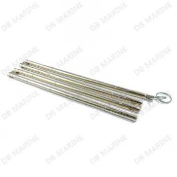 Marine Measuring Tool: 1 Meter Brass Sounding Rods