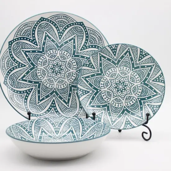 Creative tableware kaleidoscope tableware