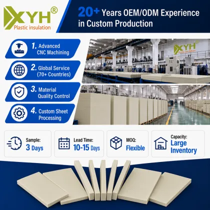 Ivory White PP Plastic Sheet 1000x2000mm