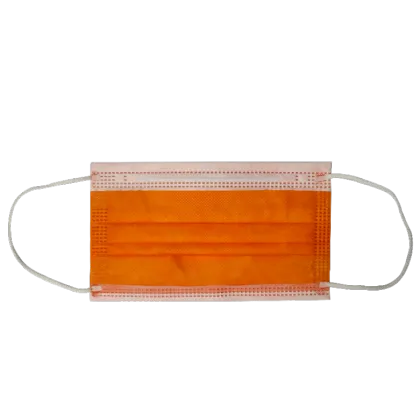 Dust-Proof Disposable Orange Mask