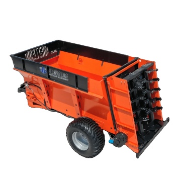 100-160HP Tractor Mounted PTO Driven Manure Spreader for Animal Waste and Compost