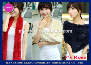 wholesale ladies fashion solid color taiwan magic scarf winter