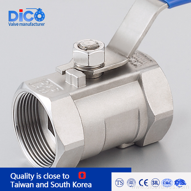 Hign quanlity Screw End 1PC Floating Ball Valve