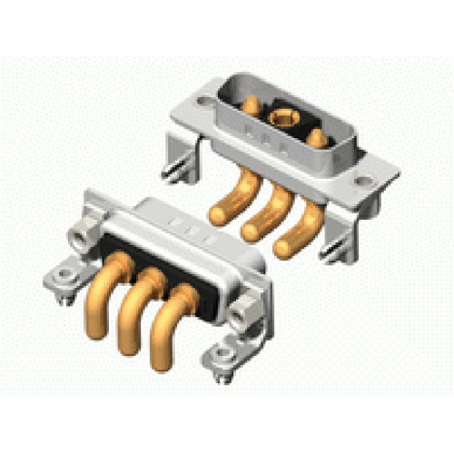 3V3 Male High Current D-Sub Connectors Right Angle