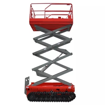 LICHMACH 6m and 16m Scissor Lifts: Rough Terrain Electric Mobile Aerial Lifts with Hydraulic Systems