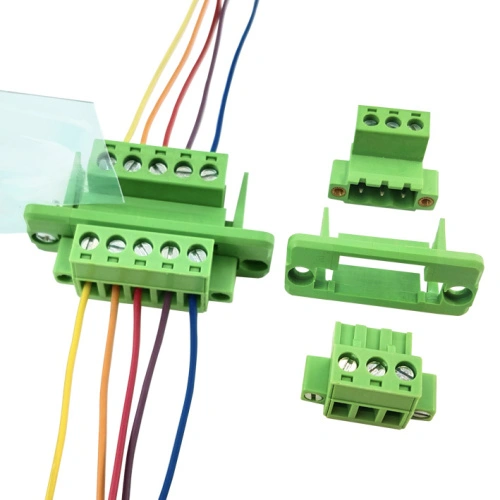 3-Pin 5.08mm Pitch Right Angle PCB Screw Terminal Block