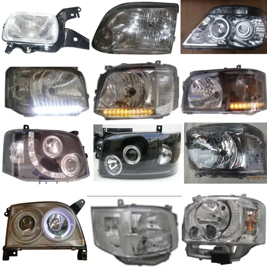 Produce types of original modification white yellow lighting motor crystal HID xenon led 1993-2015 toyota hiace headlight